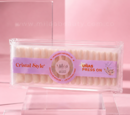UÑAS PRESS ON COFFIN PINK X 300 PCS