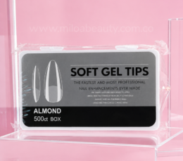 UÑAS SOFT GEL ALMOND PREPRADA X120