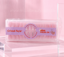 UÑAS PRESS ON COFFIN LISA X 300 PCS
