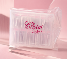 UÑAS EXTENSIÓN COFFIN BLANCA TIZA X120