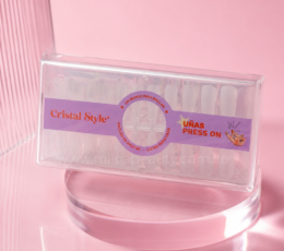 UÑAS PRESS ON COFFIN CAJA 240 PCS