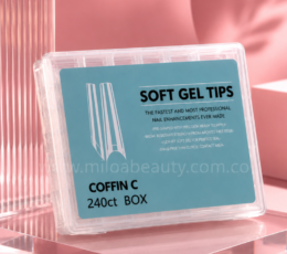 TIPS DE UÑAS COFFIN C X 240