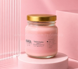VELA VIDRIO 130ML CEREZA MARA