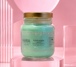 VELA VIDRIO 130ML SANDIA MARA